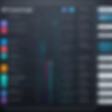 Feature Comparison of Graphic Editing Apps Comparison chart of various graphic editing applications highlighting their features