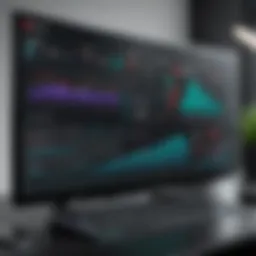 Visual representation of Bitdefender Enterprise dashboard showcasing analytics