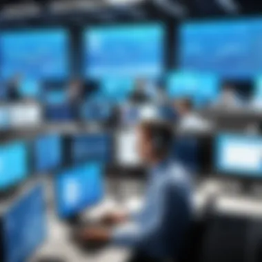 Call center agents engaged in a dynamic monitoring environment