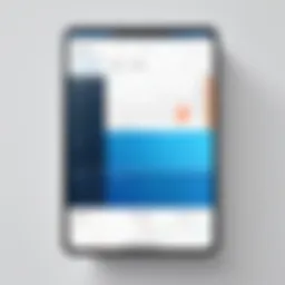 A sleek digital calendar interface showcasing various features