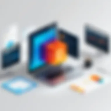Integration Capabilities of ClickUp Infographic illustrating ClickUp's integration capabilities with other software tools