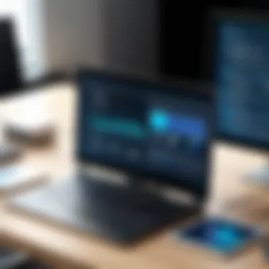 Integration of Legal Technologies A collaborative workspace illustrating integration of various legal technologies
