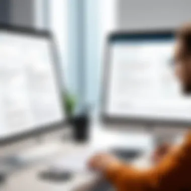 Comparative Analysis of Signature Solutions User reviewing multiple digital signature options
