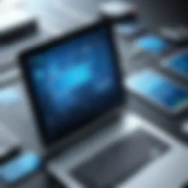 Future Trends in Electronic Scheduling Systems A futuristic depiction of trends shaping the future of electronic scheduling systems.