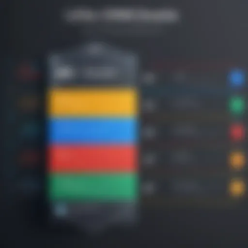 Graphical representation of Zoho CRM pricing tiers