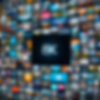 Creative Montage Clips Collage A collage of montage clips showcasing creativity