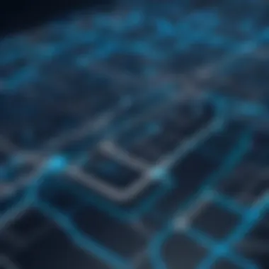 Route Optimization Techniques Visual representation of delivery route optimization