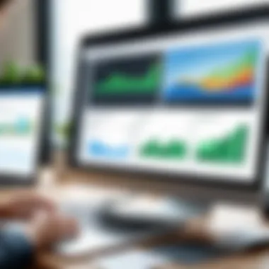 QuickBooks Dashboard Overview of QuickBooks dashboard showcasing financial analytics