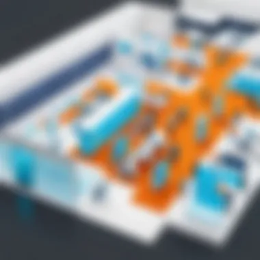 Optimizing Attendee Flow Visual representation of attendee flow