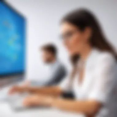 Engagement in Online Learning Diverse learners engaging with online platforms