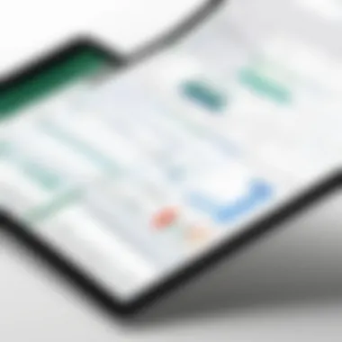 Excel Cost Tracking Features Excel spreadsheet showcasing cost tracking features