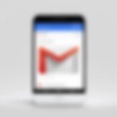 Gmail company signature on mobile device for responsive design