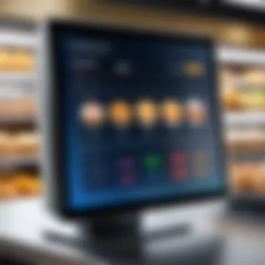 Customer Loyalty Program Features Customer loyalty program features on a POS screen.