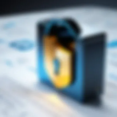 The Importance of Secure File Sharing Visual representation of secure file sharing