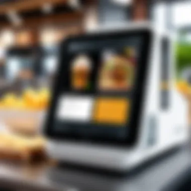 Mobile Features of Clover POS for Food Trucks Clover POS features displayed on a mobile device