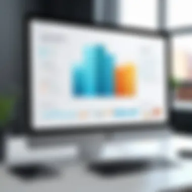 Graph illustrating the advantages of using bidding software