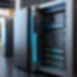 An advanced digital storage interface showcasing various document management options