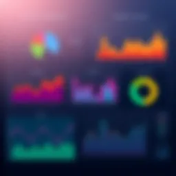 Dynamic dashboard showcasing financial metrics