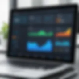A dynamic dashboard showcasing scheduling features