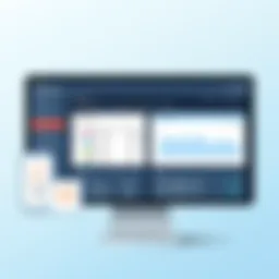 Visual representation of GlassWire's interface showcasing data usage