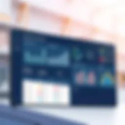 A sleek dashboard view of inspection report software showcasing various features and analytics.