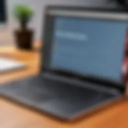 KineMaster interface on Chromebook showcasing editing tools.