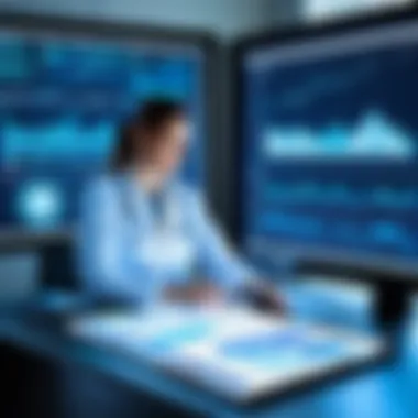 Utilization of Charting Technology in Healthcare Healthcare professionals utilizing charting technology