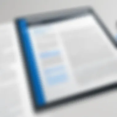 Microsoft Word Document Editing Microsoft Word interface showcasing document editing features