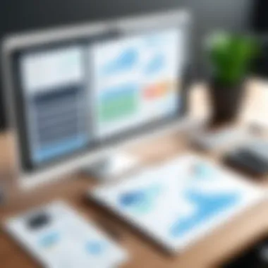 Chart showing advantages of using online tally software