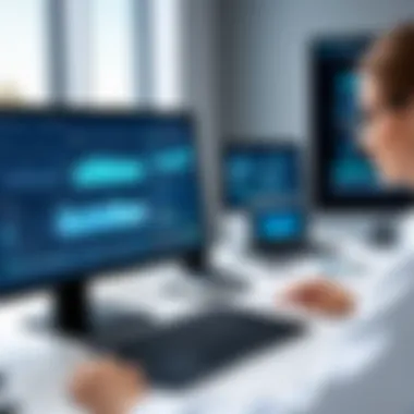Enhanced Patient Care with EHR Visual representation of enhanced patient care through EHR systems
