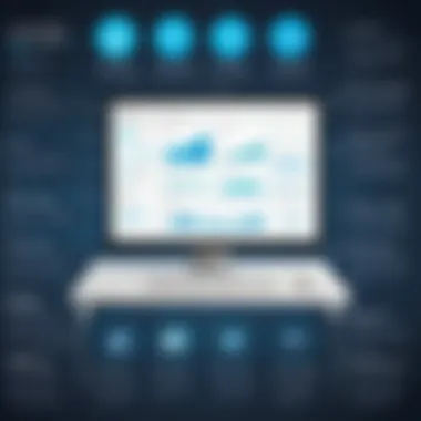 Key Features of Wealth Management Software Infographic illustrating key features of wealth management software