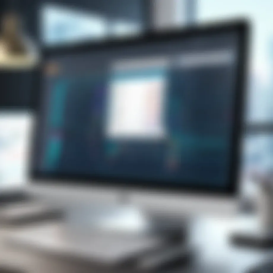 A visual representation of project planning software interface