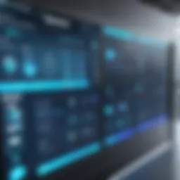 A modern gate management system interface showcasing user-friendly features.