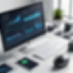 Visual representation of alternative lead generation tools