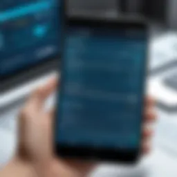 A visual representation of a freight booking application interface