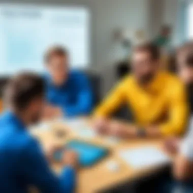 Strategizing Gamification in Education Educators discussing gamification strategies