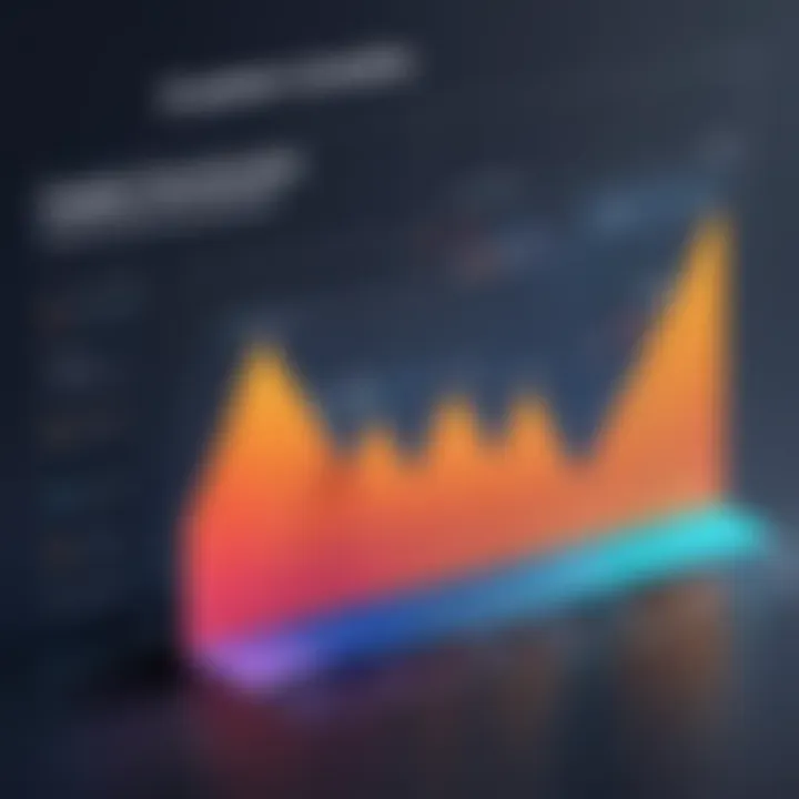 Graph showing improvement in customer interactions