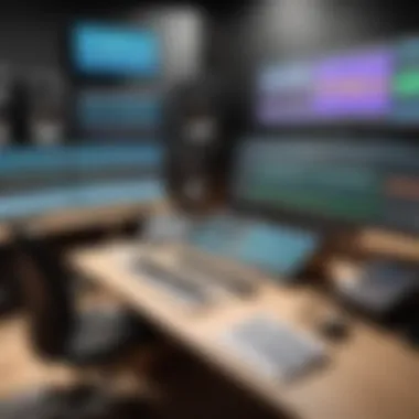 Enhancing Administrative Efficiency in Music Studios A visual representation of administrative efficiency in music studios