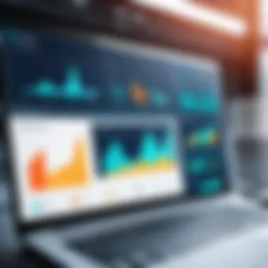 Compliance dashboard highlighting regulatory metrics in LIMS