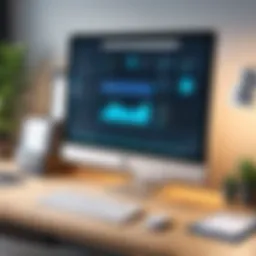 A clean desktop interface showcasing optimal organization