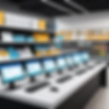 Planogram Software in Retail Visual representation of planogram software in a retail environment
