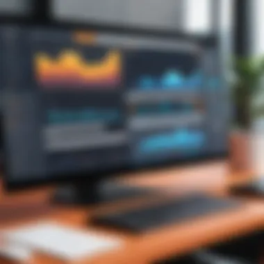 Project Management Tools in Procore Procore's interface showcasing project management tools