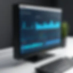 Visual overview of PRTG Bandwidth Monitor interface