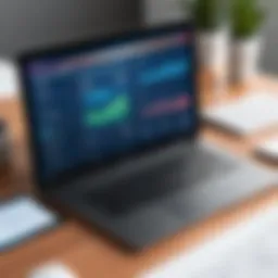 Overview of Quicken home interface showing budgeting features