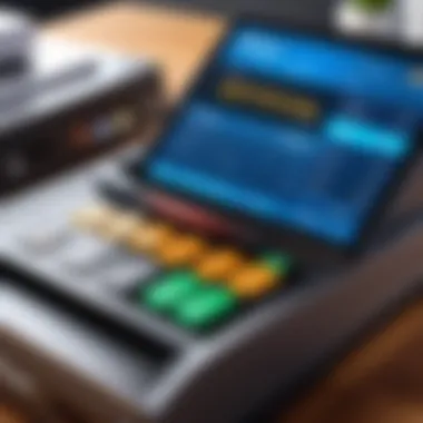 User-friendly interface of cash register