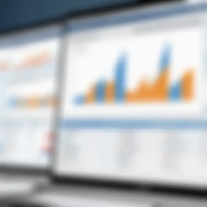 Graph illustrating pricing structures of Smartsheet