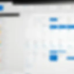Outlook Calendar Interface Overview