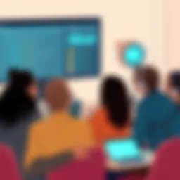A diverse group engaging in a strategic discussion