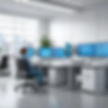 Creating a Supportive Work Environment A supportive work environment inside a healthcare facility