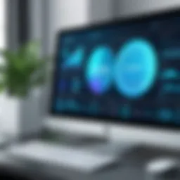 User interface of synergy software for home health